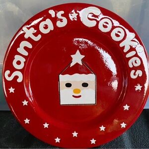 Christmas Tree by Noble Excellence Santa's Cookies Plate